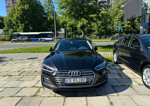 Audi A5 cena 160000 przebieg: 76450, rok produkcji 2019 z Kraków małe 121